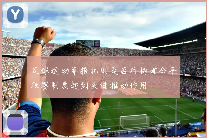 足球运动举报机制是否对构建公平联赛制度起到关键推动作用